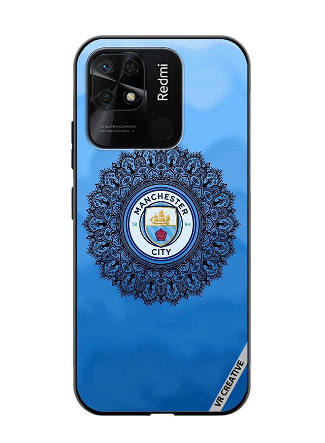 VR CREATIVE Protective Case Cover For Xiaomi Redmi 10C Man City Design Multicolour - Image 1