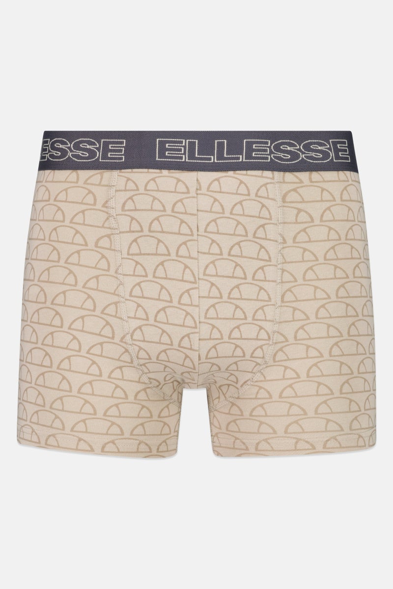 Ellesse Men 3 Pieces Brand Logo Trunks, Multicolor - Image 4