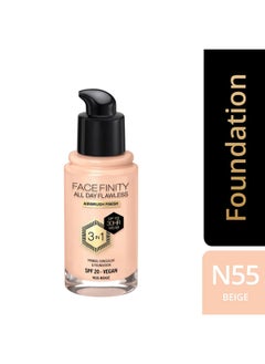 Max Factor Facefinity 3-In-1 All Day Flawless Liquid Foundation  - Image 2