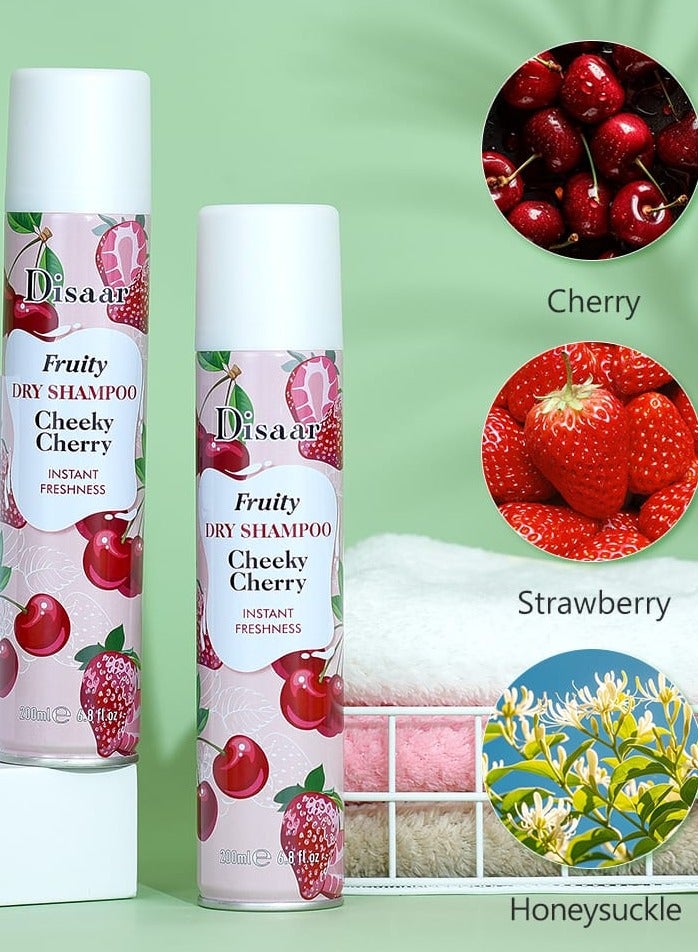 ديسار شامبو جاف بنكهة الكرز الفاكهي انتعاش فوري 200 مل - Image 2