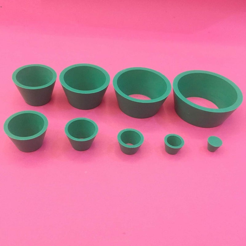 SUCOHANS 9 Count Filter Adapter Cones Set, Buchner Funnel Flask Adapter Set, Tapered Collar - Image 4
