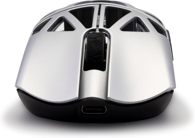 Beast X Mini Pro Ultra-Light 34g ماوس الألعاب المغنيسيوم ، PAW3950 مستشعر HS ، معدل استطلاع 8K ، 30000 DPI ، OM & TTC المفاتيح ، لوحات جانبية قابلة للتخصيص.  (أبيض الحليب (TTC مفتاح الشقوق الجانبية)) - Image 3