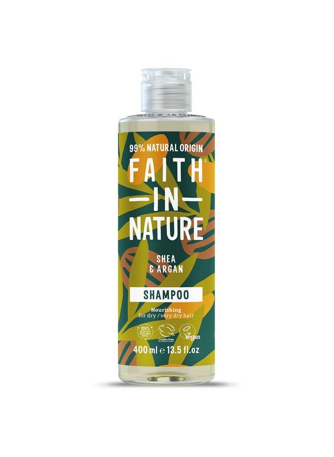 Natural Shea & Argan Shampoo Nourishing Vegan & Cruelty Free Parabens And Sls Free For Normal To Dry Hair 400Ml - pzsku/ZB82FA247ACAC6AD46E28Z/45/_/1696662501/50b7dcae-6c33-4478-85a0-c46fc82bd315