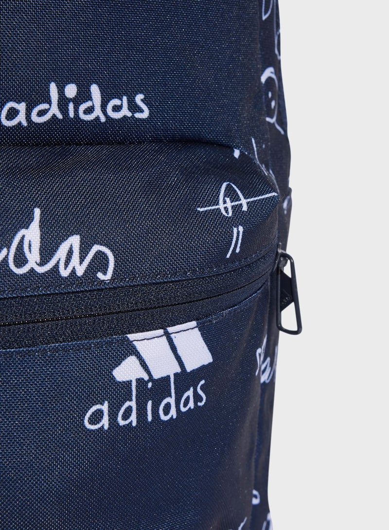 Adidas Kids Big Logo Backpack - Image 4