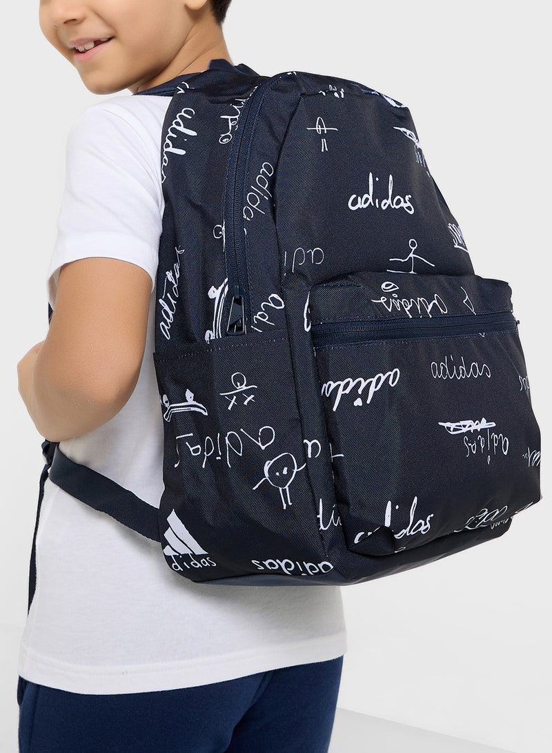 Adidas Kids Big Logo Backpack - Image 1