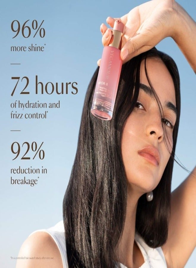 VEGAMOUR "VEGAMOUR HYDR-8 Weightless Repair Hair Oil (1.7 oz / 50 ml) - Nourishing, Frizz-Control, and Shine Enhancing Vegan Formula for All Hair Types" - Image 2