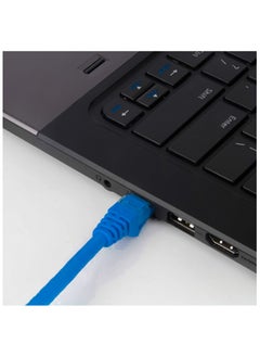 Duravel Duravel Ethernet Network Lan Cable, RJ45 Connector, Blue  - Image 3