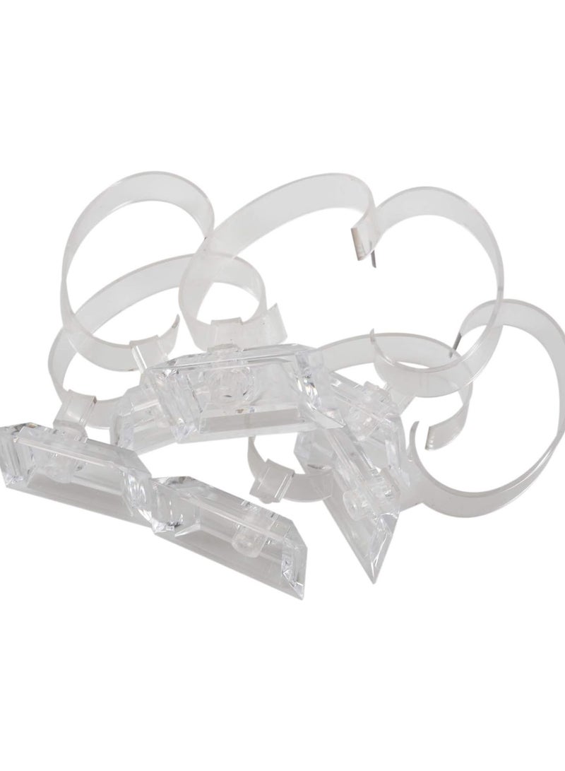 GGOOT 6 x Plastic Jewelry Bangle Cuff Bracelet Watch Display Stand Holder - Image 4