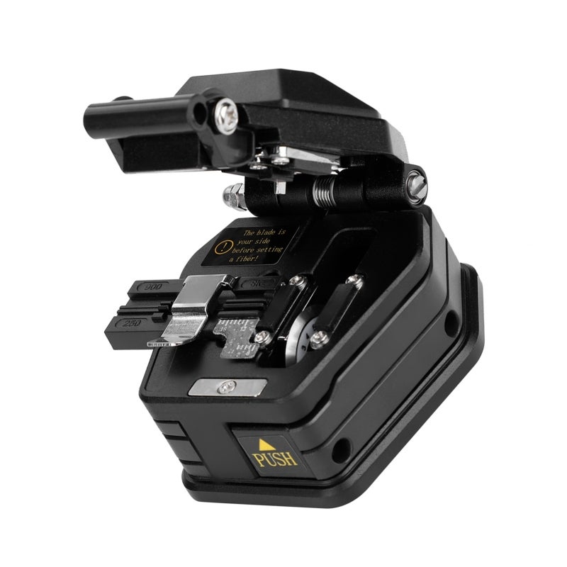 Fiber Optic Cleaver: 125um Compatible High Precision Fiber Cutter - Sharp Blade Ergonomic Metal Optical Cable Cutting Tool for Splicing Technicians - Image 3