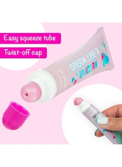 Expressions Expressions 24pc Flavored Lip Gloss for Kids and Teens - Unicorn Themed Lip Gloss in Assorted Fruity Flavors, Unicorn Gifts for Girls, Teen Girls Party Favors, Non Toxic Makeup  - Image 5