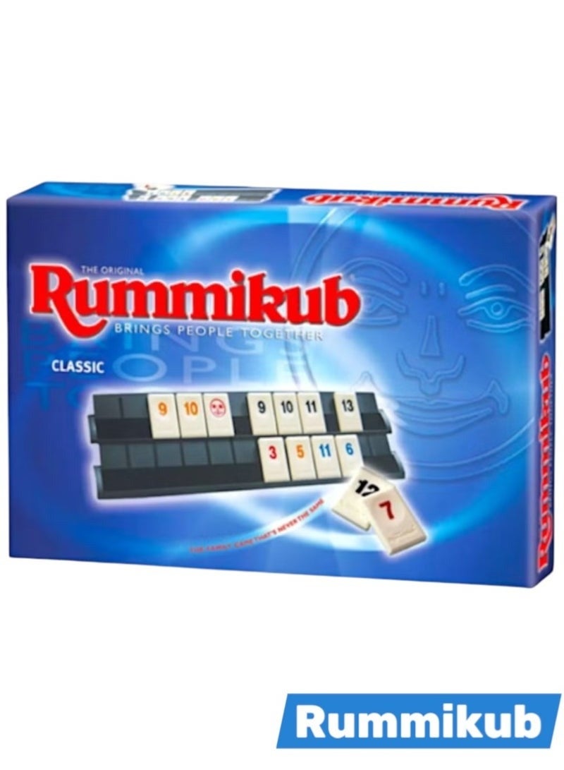 Rummikub Family Board Game – Standard Size for 2 to 4 Players – Strategy & Fun Tile Game – Includes 106 Tiles (2 Jokers) and 4 Tile Racks – Suitable for Ages 7 to Adult - Image 2