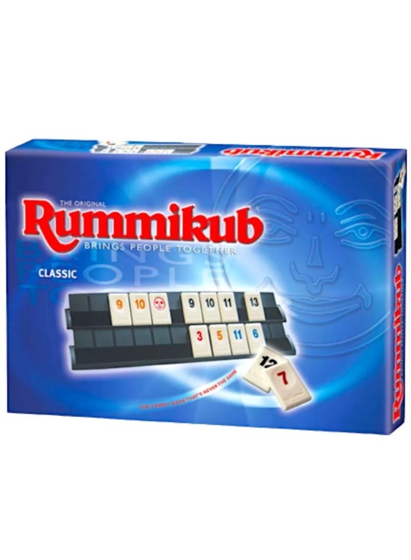 Rummikub Family Board Game – Standard Size for 2 to 4 Players – Strategy & Fun Tile Game – Includes 106 Tiles (2 Jokers) and 4 Tile Racks – Suitable for Ages 7 to Adult - Image 3