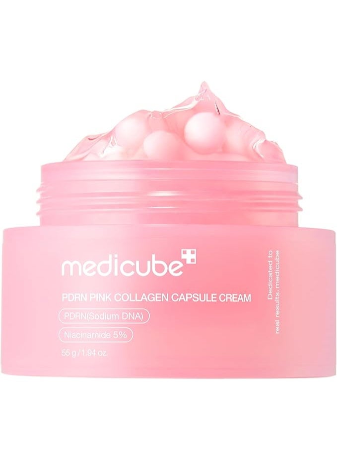MEDICUBE PDRN Pink Collagen Capsule Cream 55g - Image 2