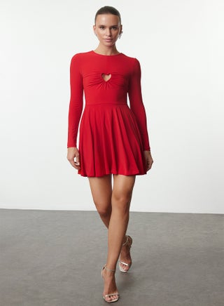 Red A-Line Heart Detailed Knitted Chic Mini Dress TPRAW25EL00037 - pzsku/ZB83043871F6A8C39FDB1Z/45/_/1739718353/80d24fa0-d81e-412f-904f-d6d68fd52040