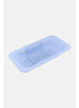COOK WITH COLOR Expandable Colander, Slate Blue  - Image 4
