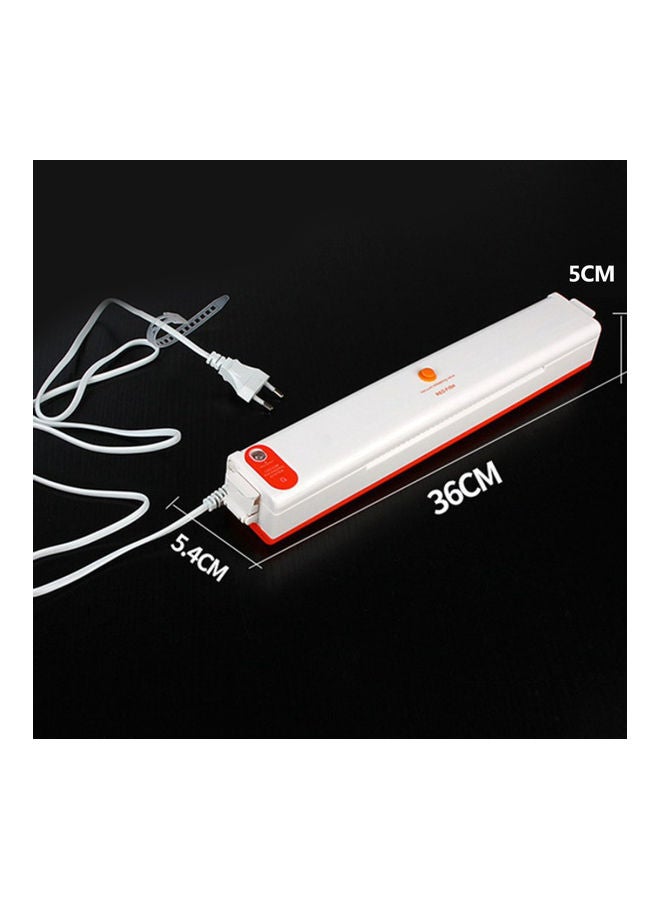 Loquat Vacuum Packaging Machine White/Orange 38x6x10cm - Image 3