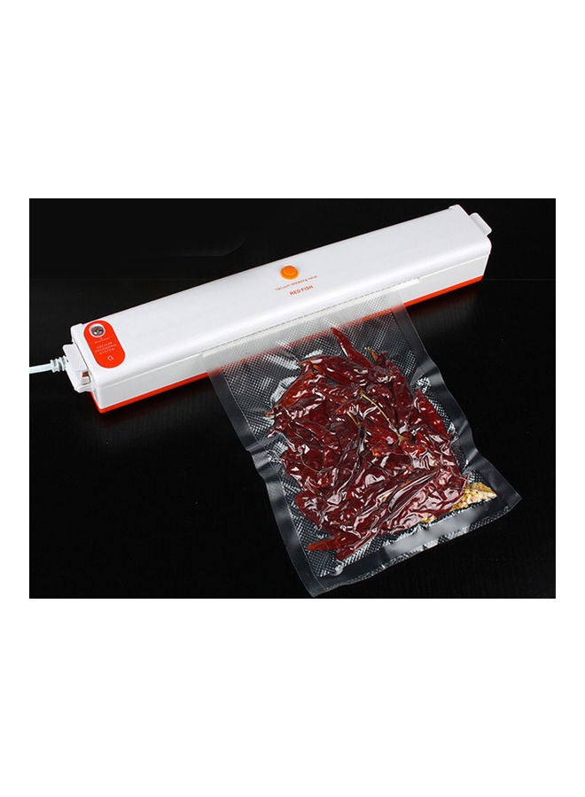 Loquat Vacuum Packaging Machine White/Orange 38x6x10cm - Image 4