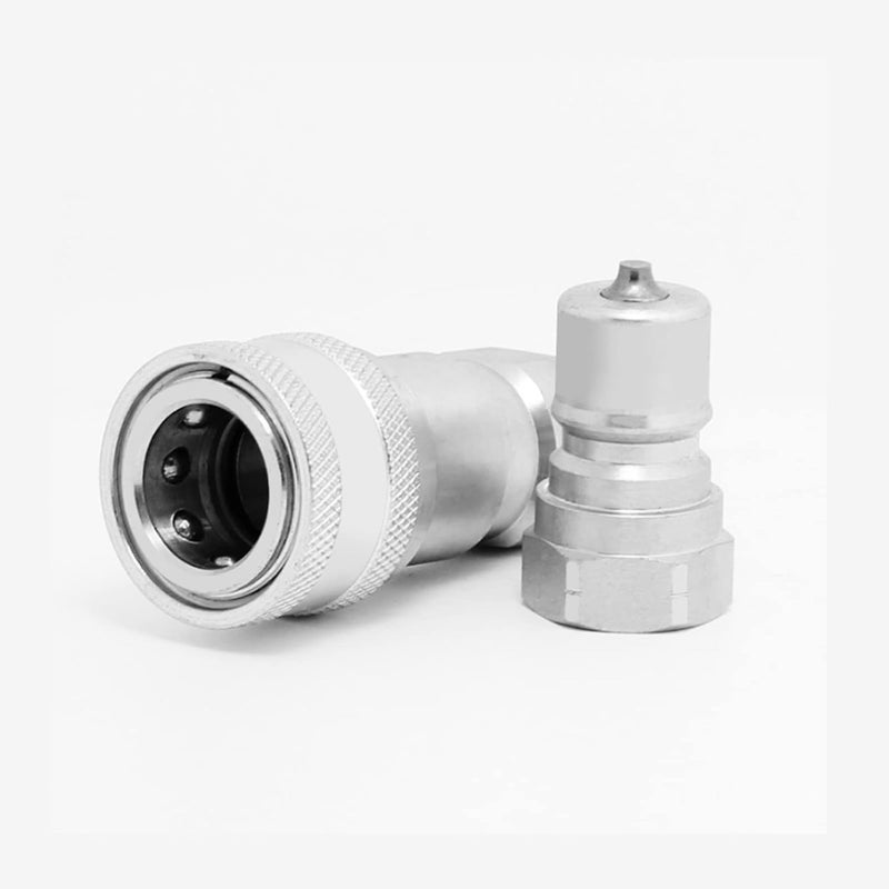 CEKER Hydraulic Coupler 1inch NPT ISO 7241-B, Quick Connect and Disconnect Tractor Couplers Hydraulic Coupling - Image 5