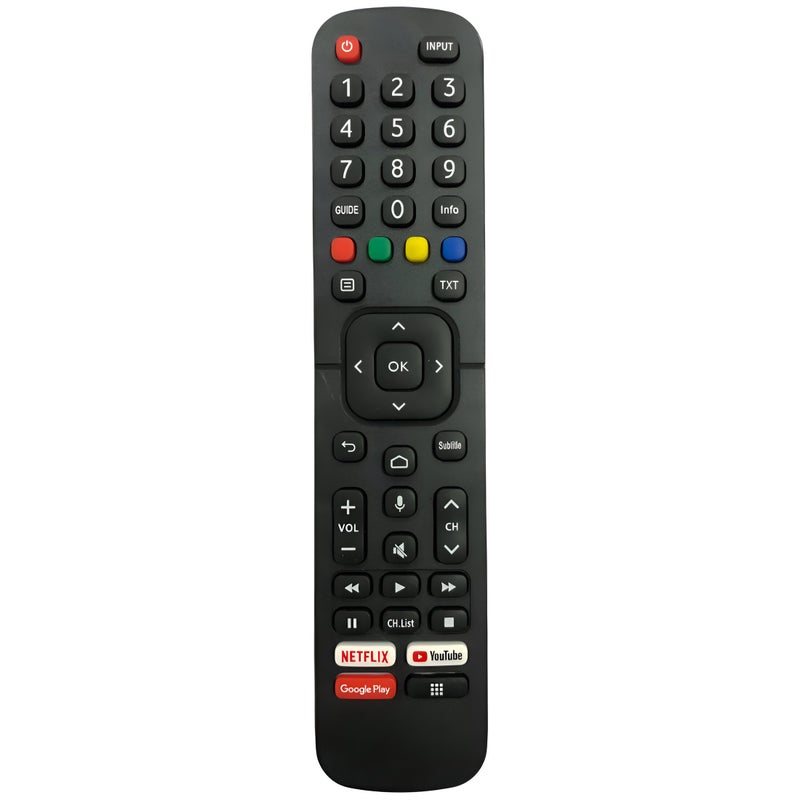 Upix Compatible Vu Smart TV LCD/LED Remote No. 872 | No Voice | Netflix & YouTube Buttons | Exact Match Required - Image 2