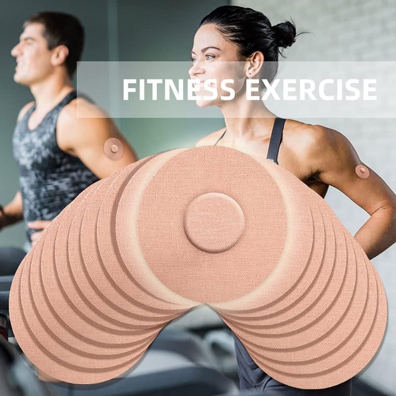 30PCS Sensor Covers for Freestyle Libre, Sensor Adhesive Patches Waterproof CGM Sensor Protection for Freestyle Libre, No Glue on Sensor Long Lasting Fixation 14 Days Sensor Patches - Image 3