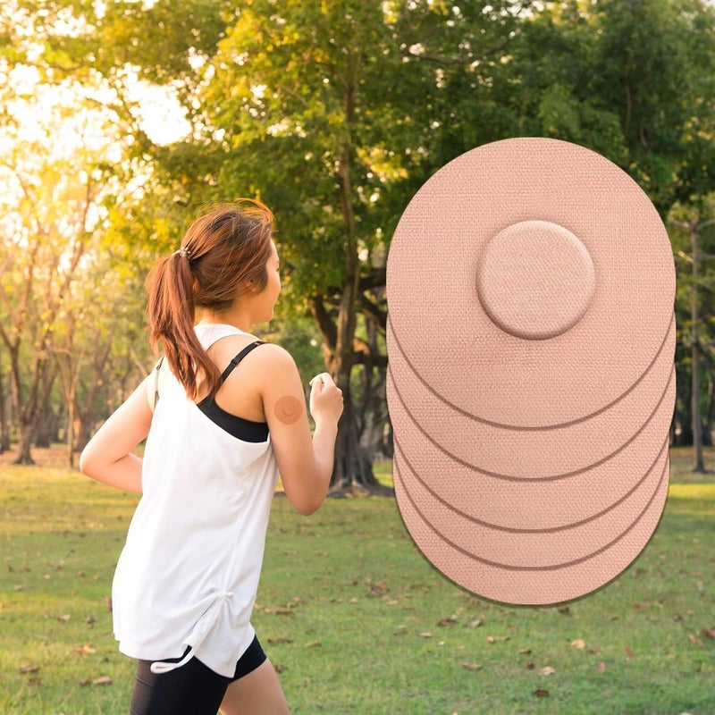 30PCS Sensor Covers for Freestyle Libre, Sensor Adhesive Patches Waterproof CGM Sensor Protection for Freestyle Libre, No Glue on Sensor Long Lasting Fixation 14 Days Sensor Patches - Image 5
