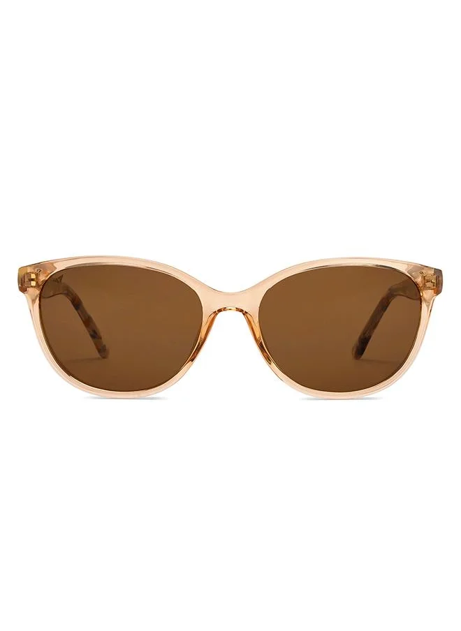 VINCENT CHASE Women's Full Rim Cat Eye In Bloom Branded Latest And Stylish Sunglasses Polarized And 100% UV Protected Women Medium VC S16663