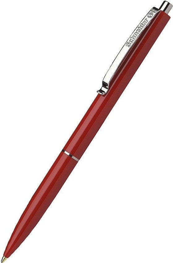 Artlantis Push-On Ballpoint Pen Blue Ink 1 Piece with Metal Clip 1.00 mm Schneider Top Push-On Ballpoint Pen