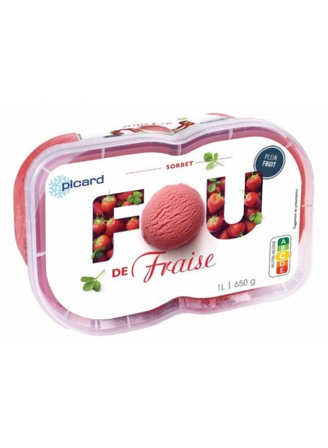 Strawberry Sorbet, 650g, France