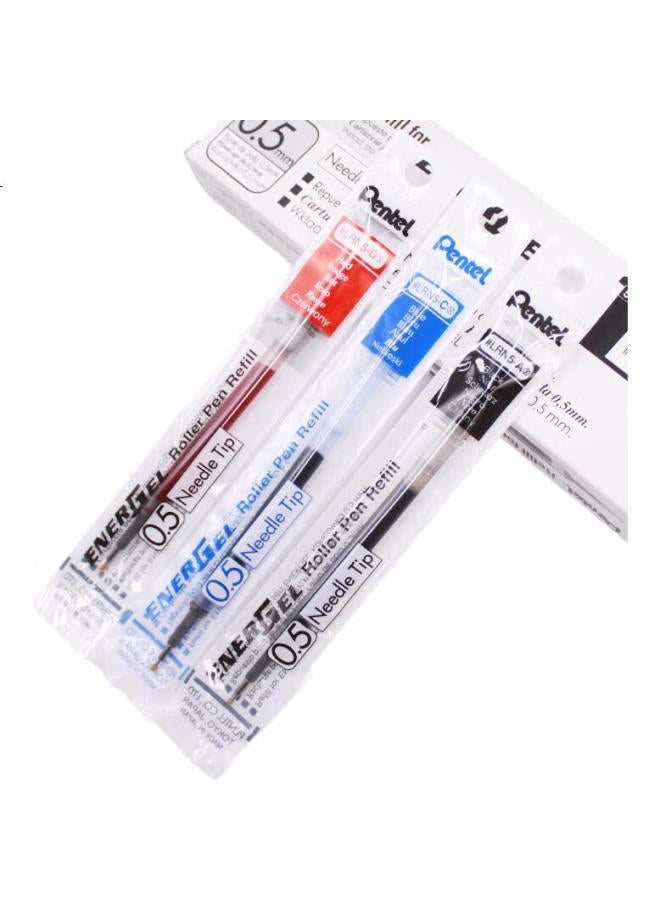 Pentel 0.5Mm Quick-Drying Gel Pen Refill (Compatible With Bln75/Bln105/Bln2005) Lrn5 Red 12-Pack - Image 2