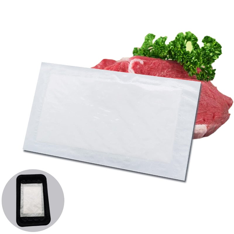 وسادات امتصاص اللحم دري لوك 60 جرام 500 قطعة وسادات امتصاص اللحم للمطبخ والمتجر 354 × 511 بوصة بيضاء RIKICACA