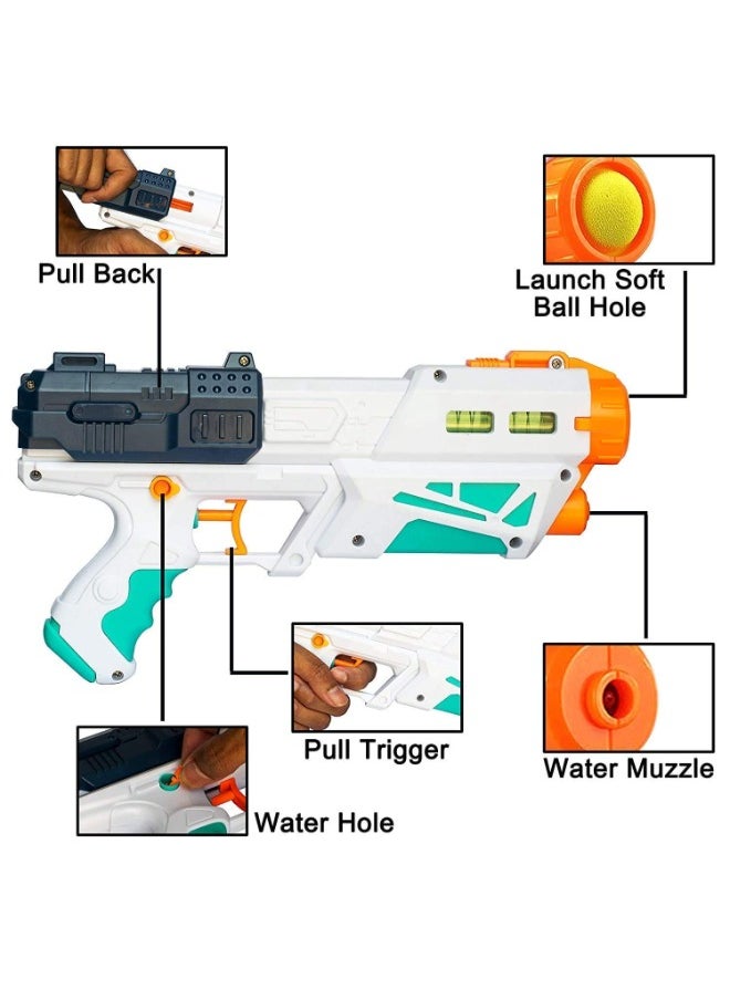 TOY GARDEN 2-in-1 Bowling & Water Shooting Elite Toy Set | Soft Foam Balls, Bowling Pins & Magic Blaster Water Spray Gun for Kids Ages 3+  - Image 2