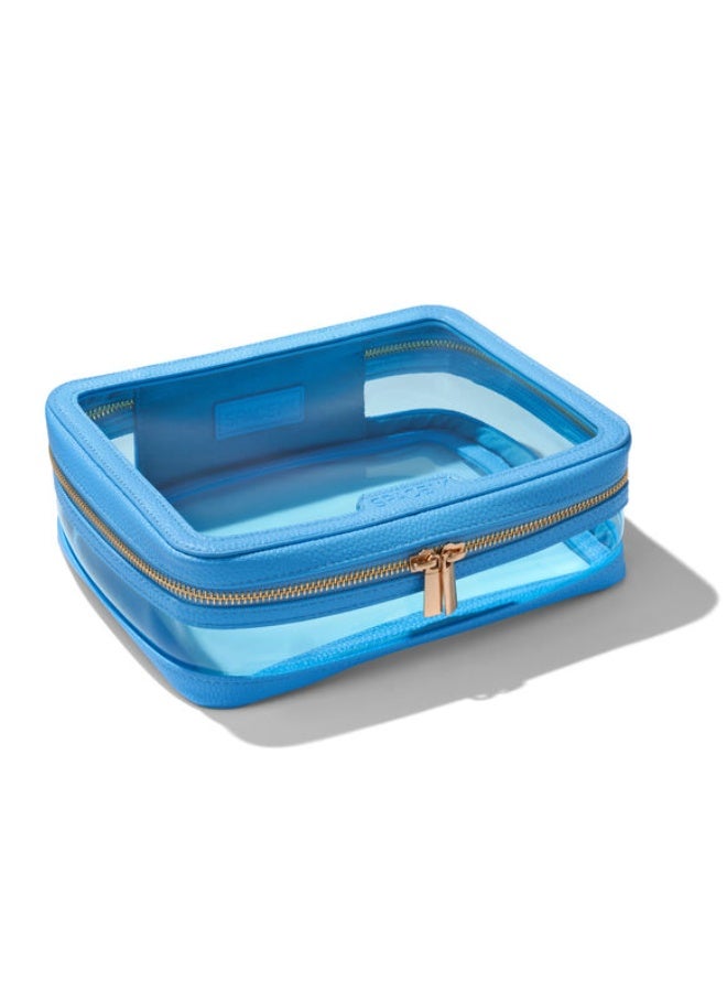 سبيس ان كي Space NK حقيبة سفر كبيرة - لون أزرق (Poolside Blue) - Image 2
