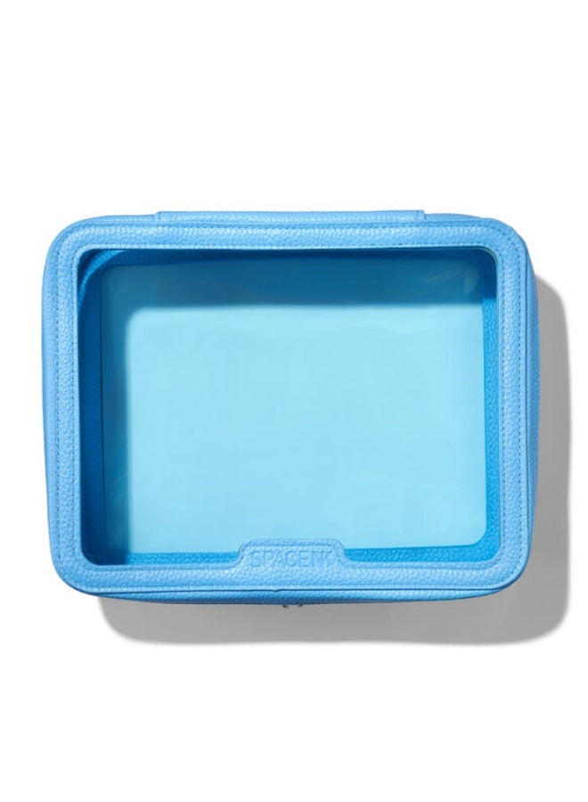 سبيس ان كي Space NK حقيبة سفر كبيرة - لون أزرق (Poolside Blue) - Image 1