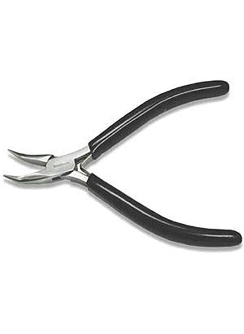 DIY Crafts Diy Crafts CTDIYHI27952 Bent Nose Pliers 45 Inch Long Mini Jewellers Pliers Nose Pliers 2 Multicolor 