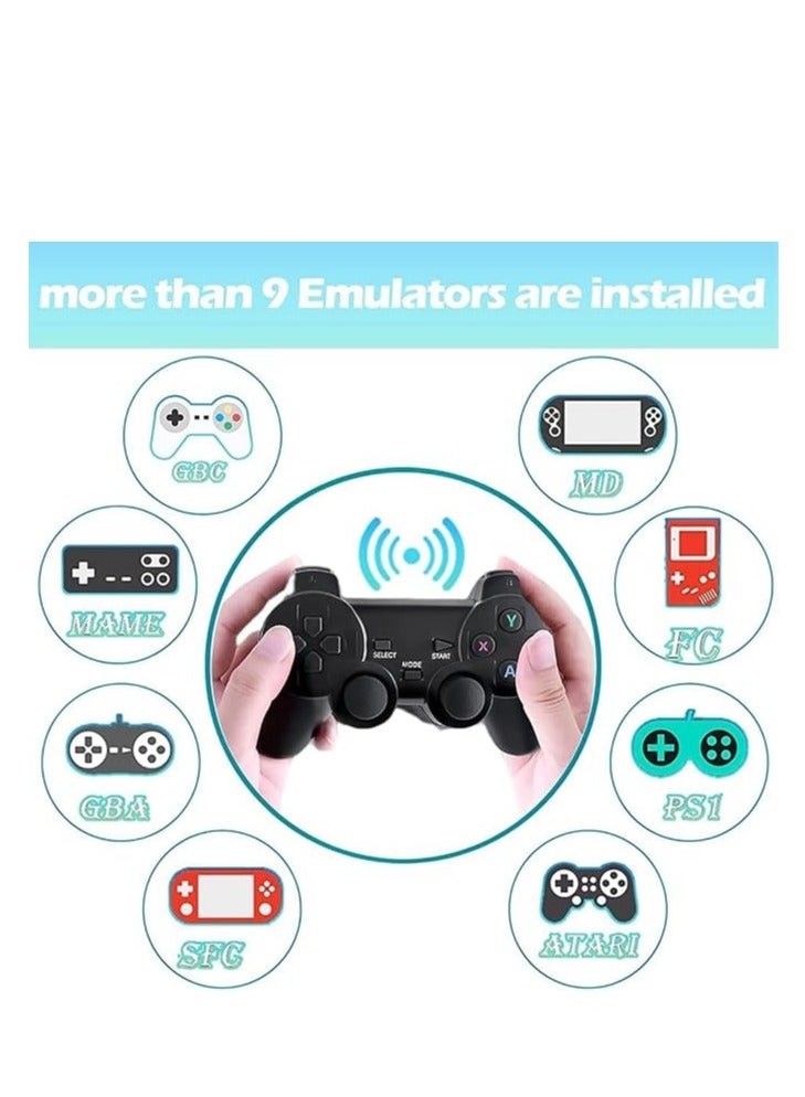 DUSALA Game Console 4K HD Video Game Console 2.4G Dual Wireless Controller   Classic 64GB Retro TV Game Console 10000 Game Stick - Image 3