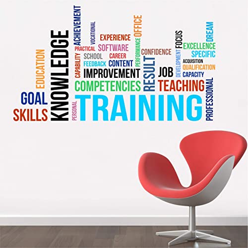 Byte Shop 'Office Inspirational Motivation Wall Sticker ' - (Multi Colour, Vinyl - 120cm X 70 cm) - Image 1