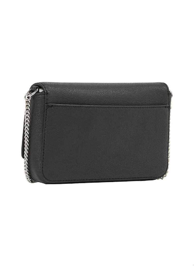 Calvin Klein Jeans Women's Crossbody Wallet Bag - Polyester blend, Black