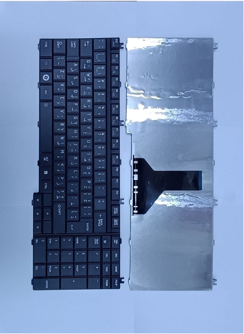 CSF Laptop Keyboard for Toshiba Satellite L500  L505  P200  P300  A500  - Image 1