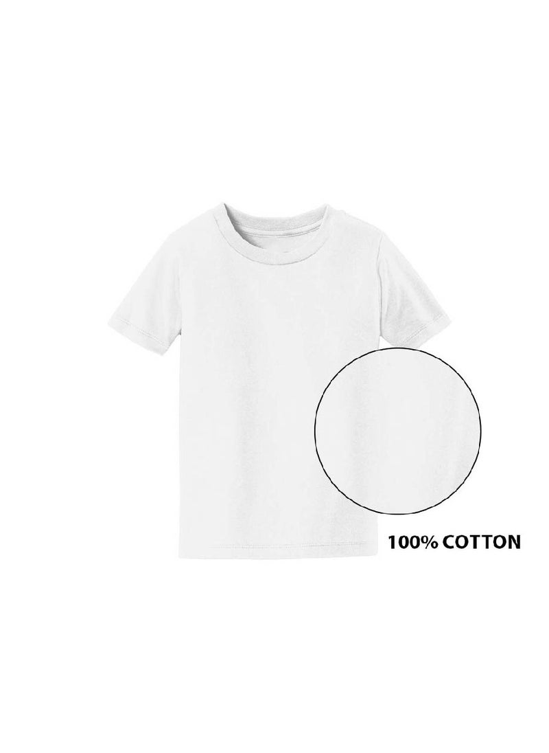 PRINTSHOP4ME - Love Dubai Kids Boys T-Shirt - Round Neck with Short Sleeve Tshirt - Boys Cotton T-Shirt - I Love Dubai-Printed T-Shirt - Perfect for Dubai Souvenir - Image 1