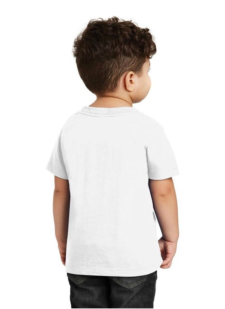 PRINTSHOP4ME - Love Dubai Kids Boys T-Shirt - Round Neck with Short Sleeve Tshirt - Boys Cotton T-Shirt - I Love Dubai-Printed T-Shirt - Perfect for Dubai Souvenir - Image 1