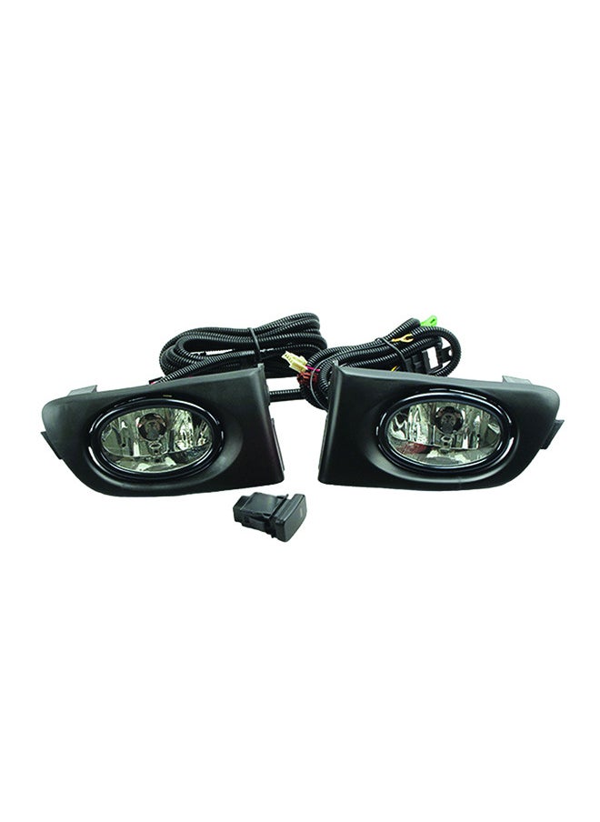 DLAA - Dlaa Pack of 2 | HD050 Fog Lamp Suitable for Civic 2001-2002 with wires & switch - Image 1
