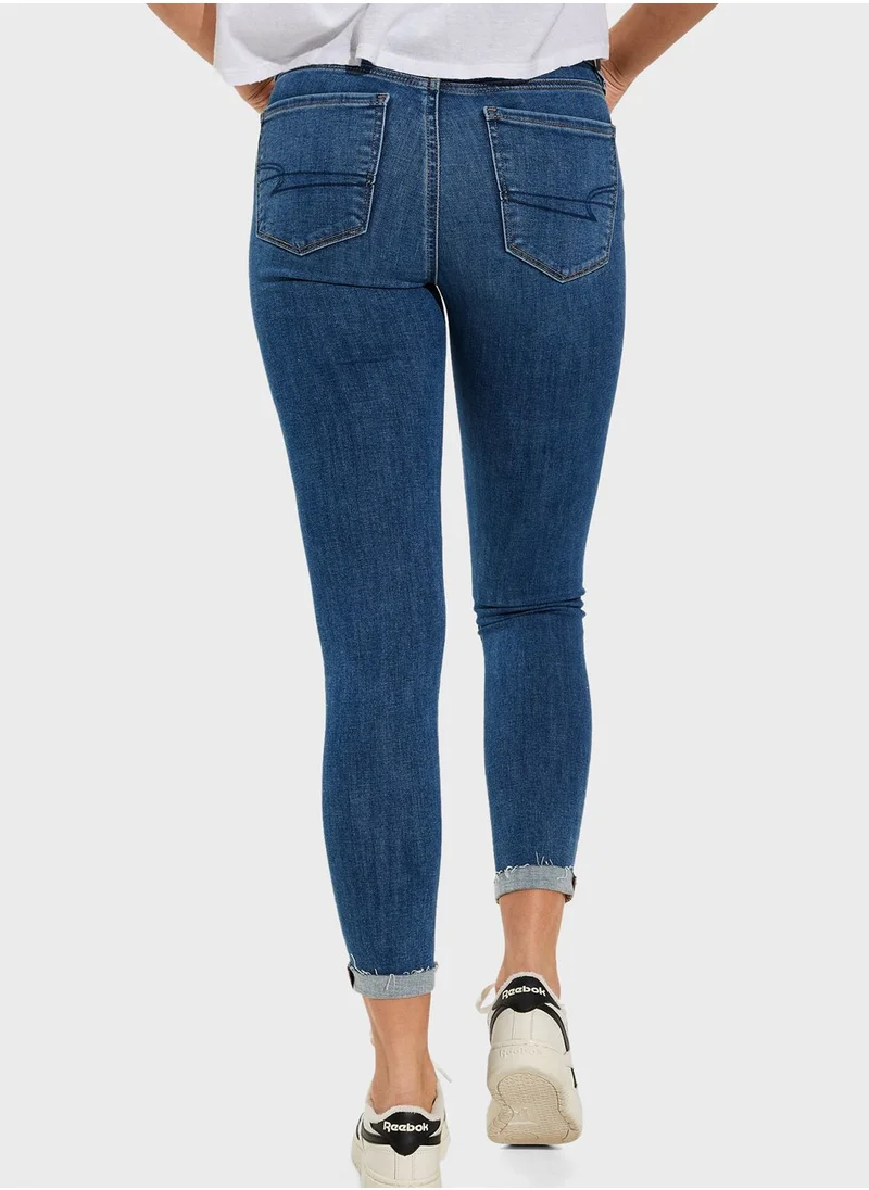 American Eagle High Waist Ankle Jeggings