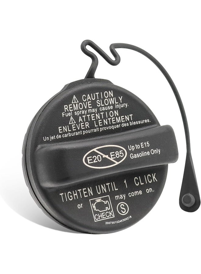 YITHSWAY Replace 77300-07030 77300-53030 Gas Cap,Fuel Cap Fits Toyota 2015 Venza 2015-2016 Highlander Sienna 2015-2017 Tacoma Camry 2015-2018 Rav 4 Corolla Avalon 2015-2019 Tundra Sequioa 77300-53020,More. - Image 1
