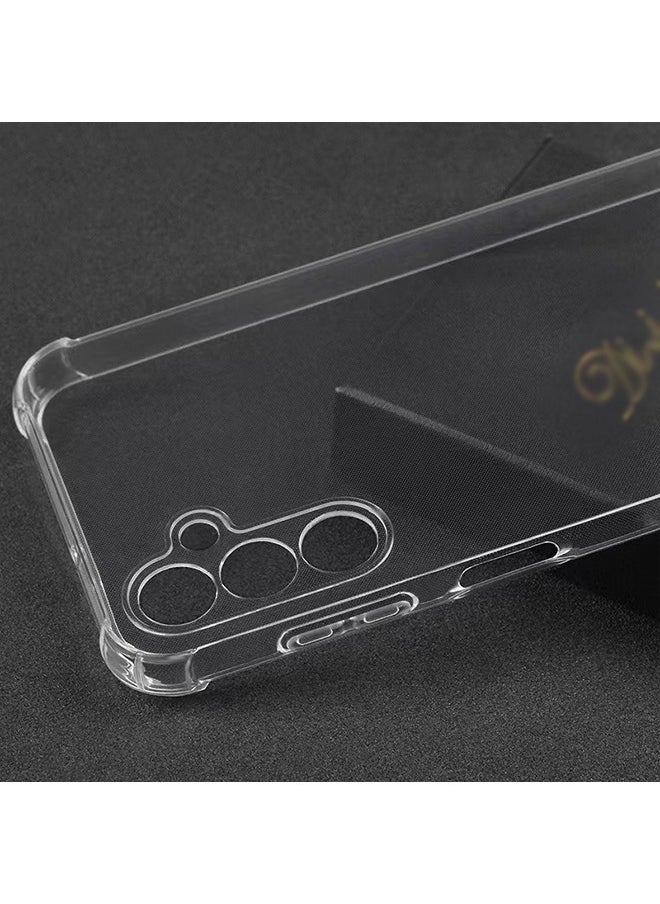 SNBFA Samsung Galaxy A15 5G/4G Clear Cover Case soft TPU Transparent Silicone Rubber Back Protective Case shock Absorbent Reinforced Corner for Samsung Galaxy A15 5G Clear  - Image 4