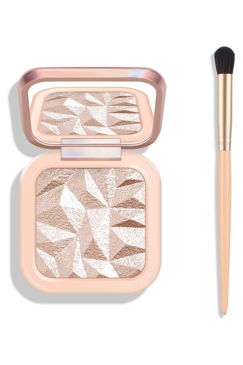 KYDA Face Highlighter Palette Glossy Glitter Highlight DAWN GLOW - Image 1