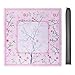 Jongyance Pink Printed Mahjong Mat 315x315 with Black Carrying Bag AntiSlip NoiseReducing Mahjong Table Mat for MahjonggPoker Board Games Dominoes and Card - Image 2