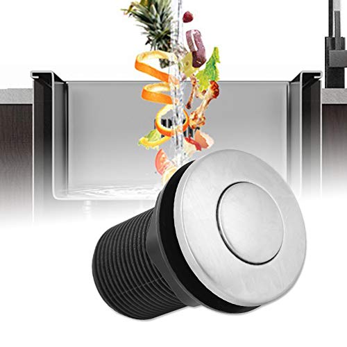 Haofy Air Switch for Tub Garbage Scrap Air Switch Automatic Self-Lock Button + Pneumatic Air Hose Kit High-Safety Garbage Disposal Air Switch is The Best Choice - Image 4