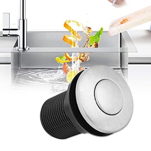 Haofy Air Switch for Tub Garbage Scrap Air Switch Automatic Self-Lock Button + Pneumatic Air Hose Kit High-Safety Garbage Disposal Air Switch is The Best Choice - Image 5
