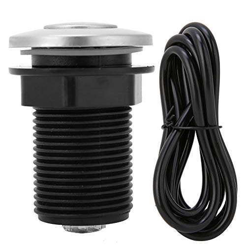 Haofy Air Switch for Tub Garbage Scrap Air Switch Automatic Self-Lock Button + Pneumatic Air Hose Kit High-Safety Garbage Disposal Air Switch is The Best Choice - Image 1