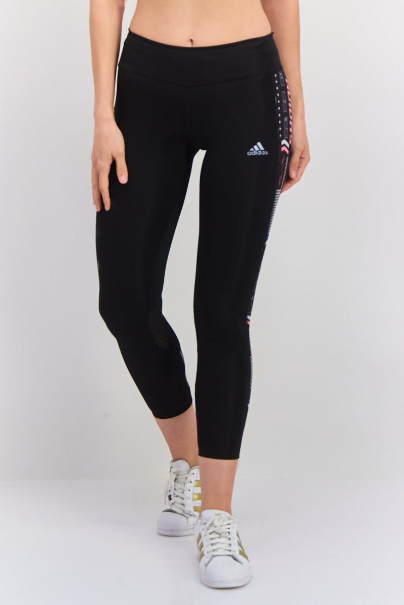 Adidas Women Sportswear Fit Pull On Training Legging, Black - Image 1